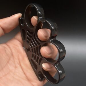 Spider four finger brass knuckles