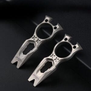 PioneerEDC Titanium Outdoor Multi-Functional Finger Guard