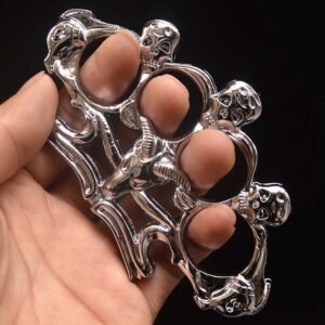 Sheep skull knuckle martial arts practice four finger boxing gloves